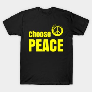 CHOOSE PEACE | DISARMAMENT SYMBOL T-Shirt